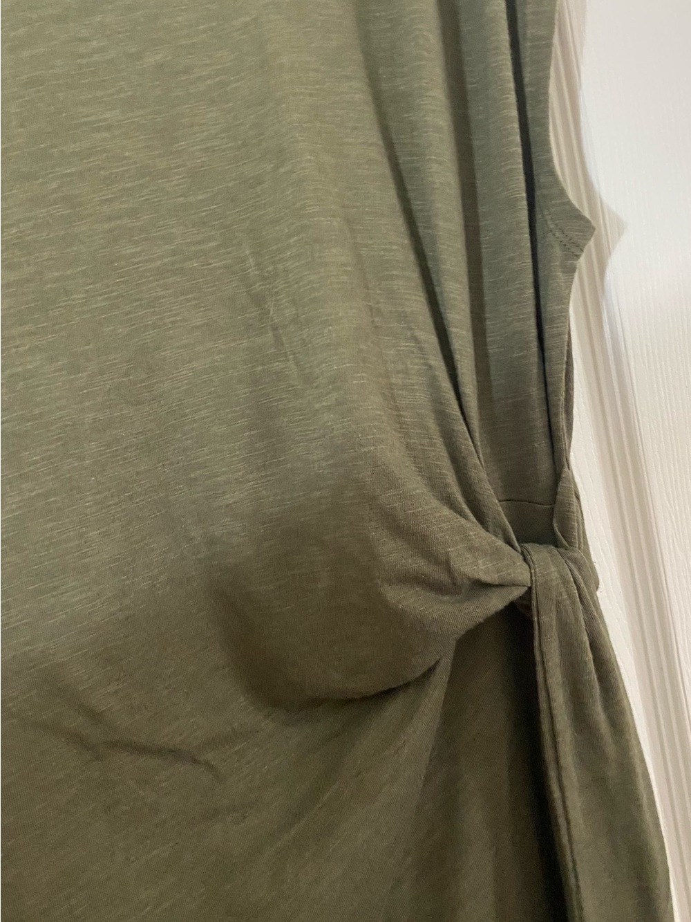 NWT 2X 18 20 Sanctuary Olive Green Side-Knot Dress - Picture 3 of 5